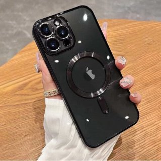 Egtech Handy schutzhülle Case Hülle in schwarz für iPhone 15 Pro Max