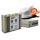 Selfsat MWR 5550 weiß ( 4G / LTE / 5G & WLAN Internet Router bis 3,3 Gbps inkl. 5G Dachantenne )