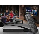 Dreambox Play UltraHD 4K UHD Android TV 11 IP-Receiver Schwarz Dual WiFi, LAN, Bluetooth, HDMI